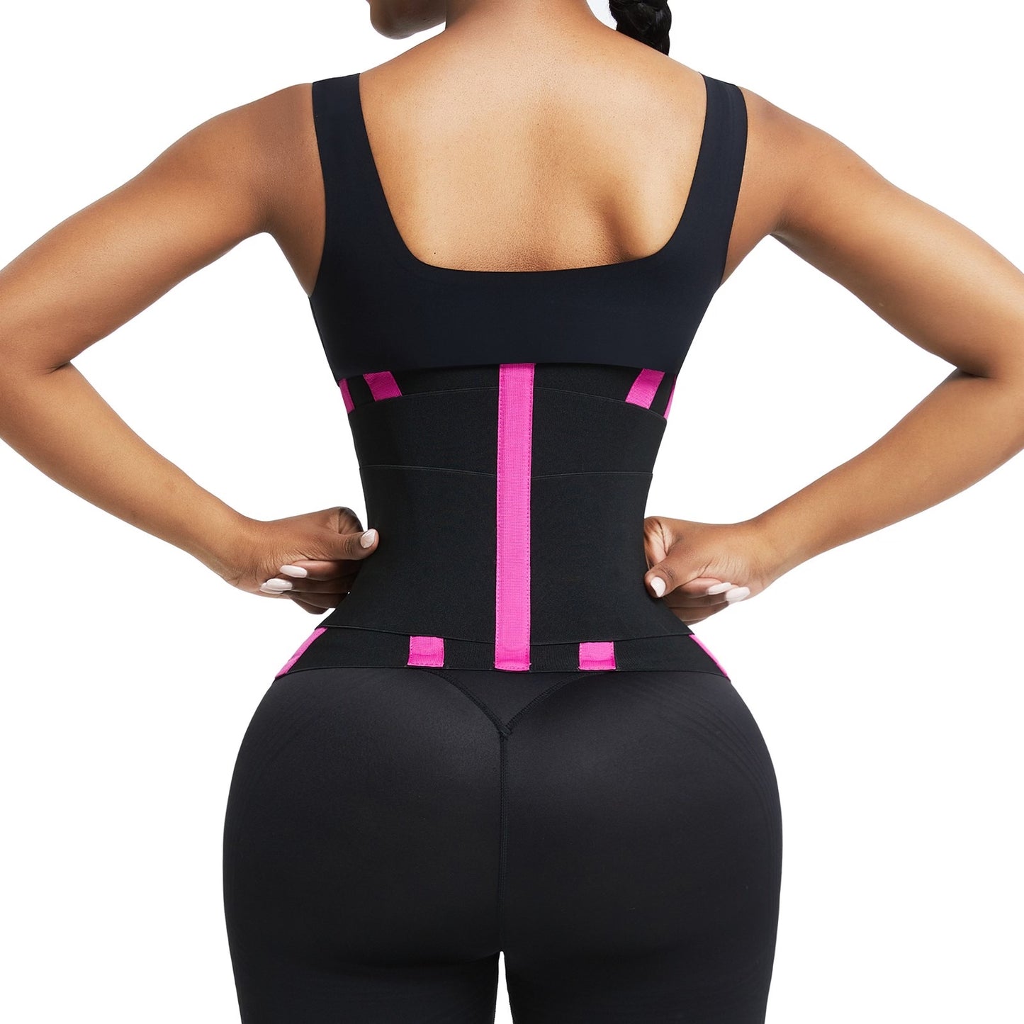Waist Away by Moojy "Snatched Waist" Waist Trainer in Black