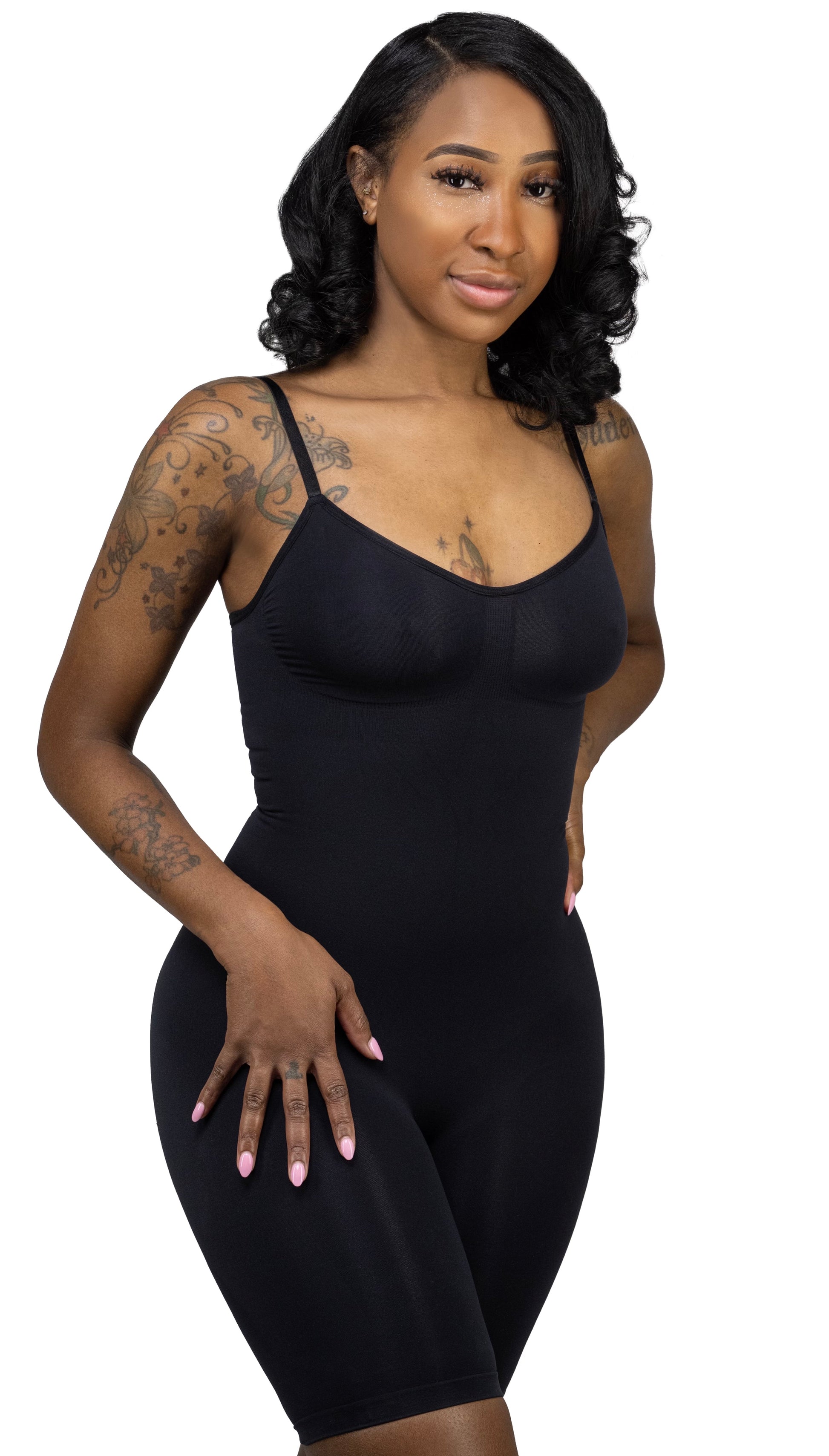 Waist Away by Moojy "Seamless Full Body Shaper" in Black
